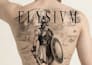 create a custom black and grey tattoo design